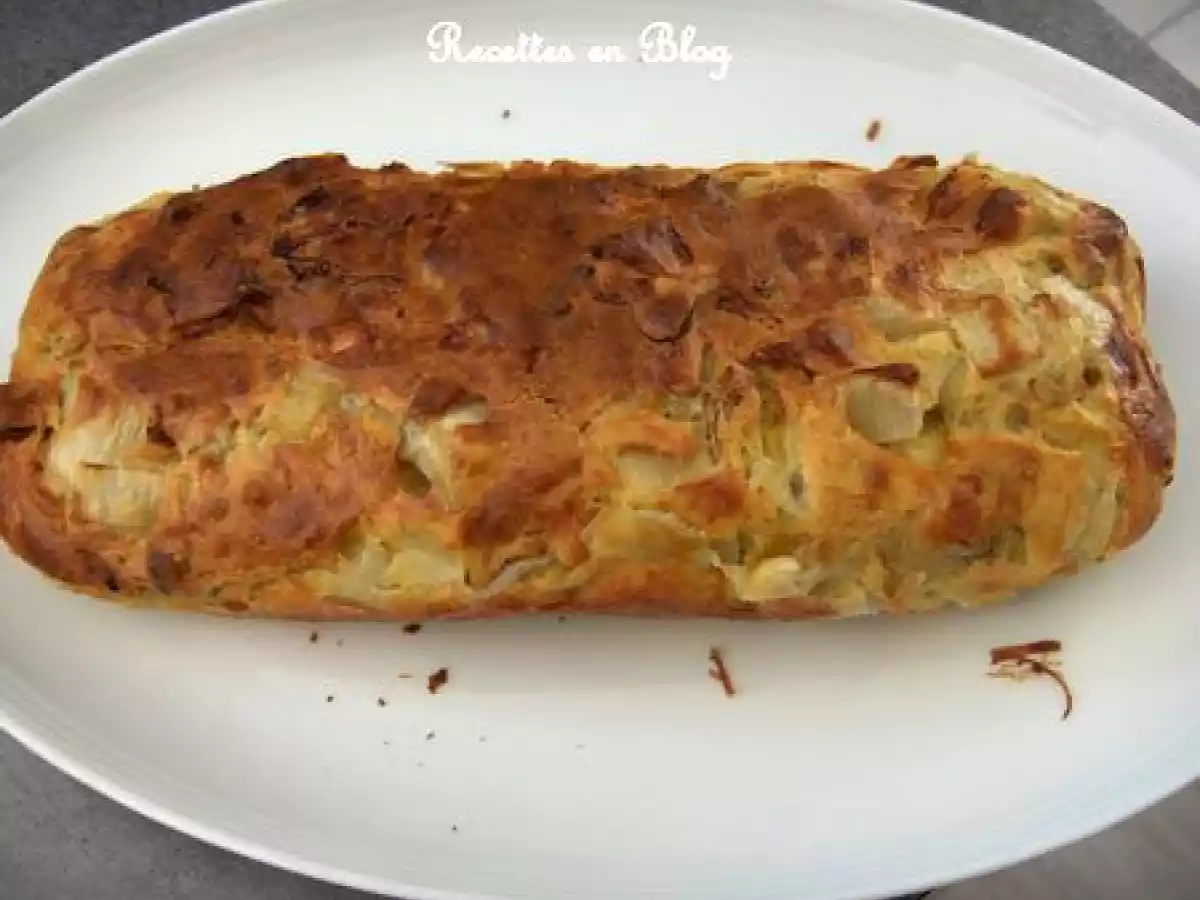 CAKE AUX ENDIVES ET NOISETTES