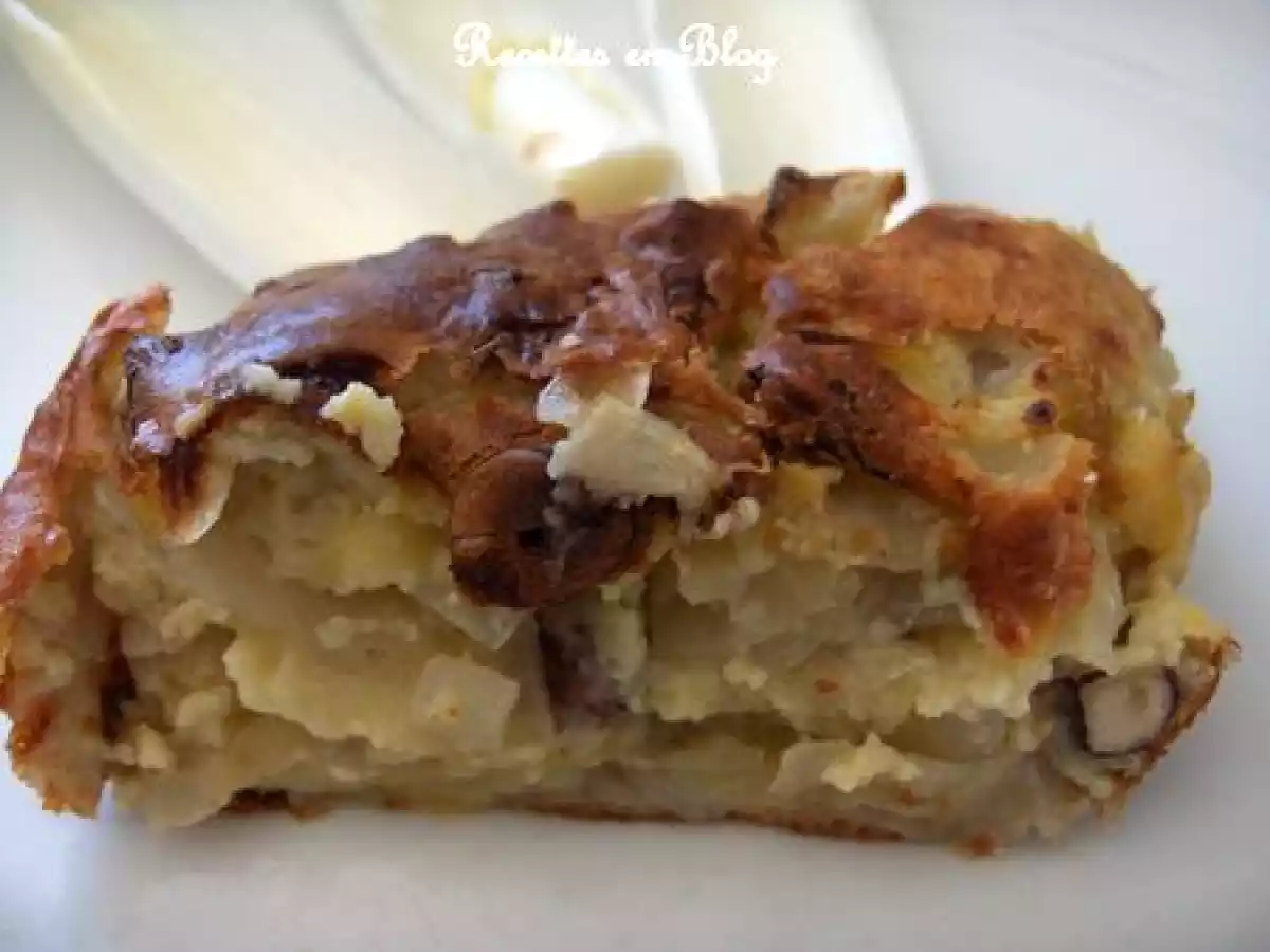 CAKE AUX ENDIVES ET NOISETTES - photo 2