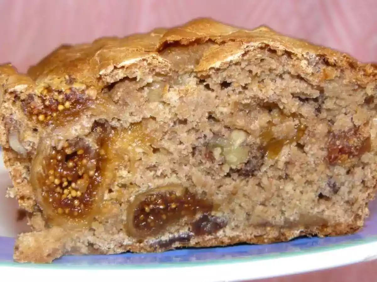 Cake aux fruits sans sucre et sans matière grasse