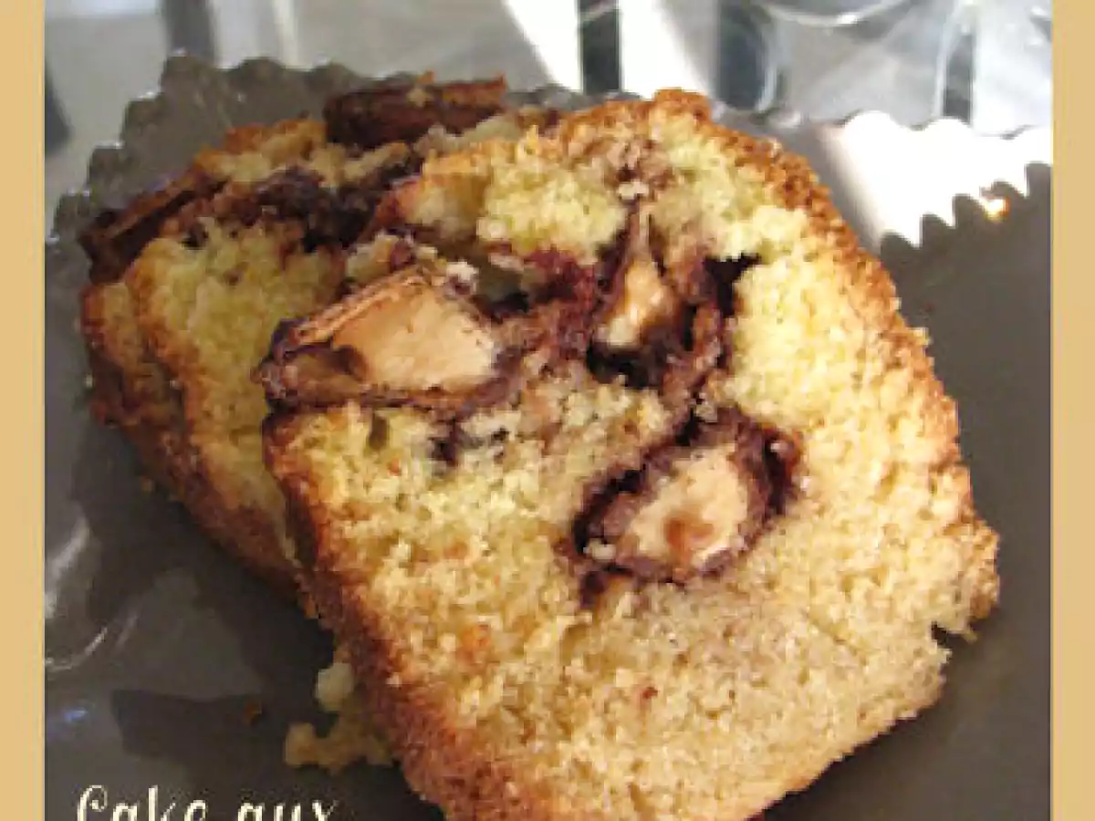 Cake aux Kinder Bueno