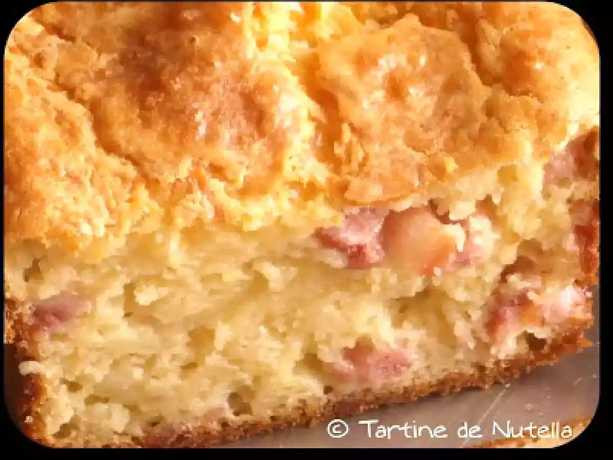 Cake aux lardons façon Flammekueche