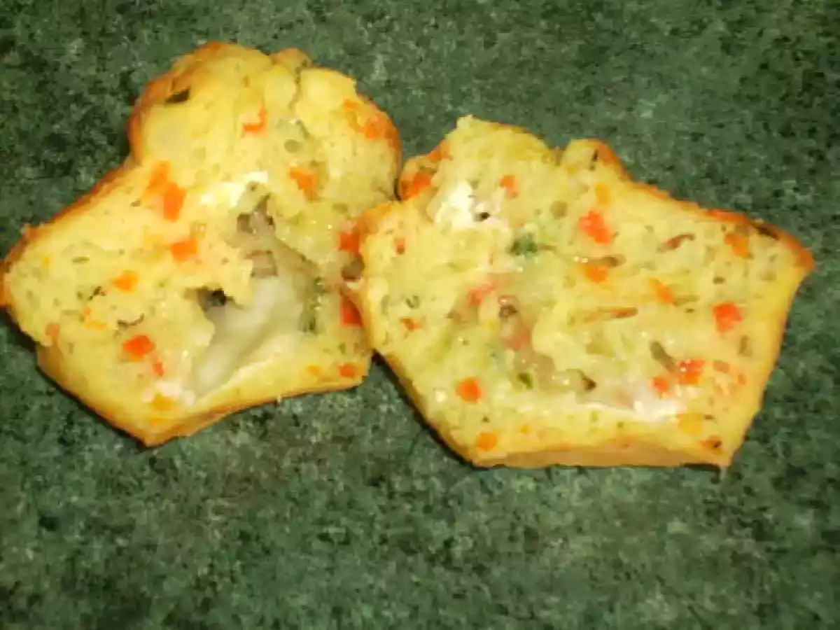 CAKE AUX LEGUMES ET FROMAGE DE CHÊVRE - photo 2