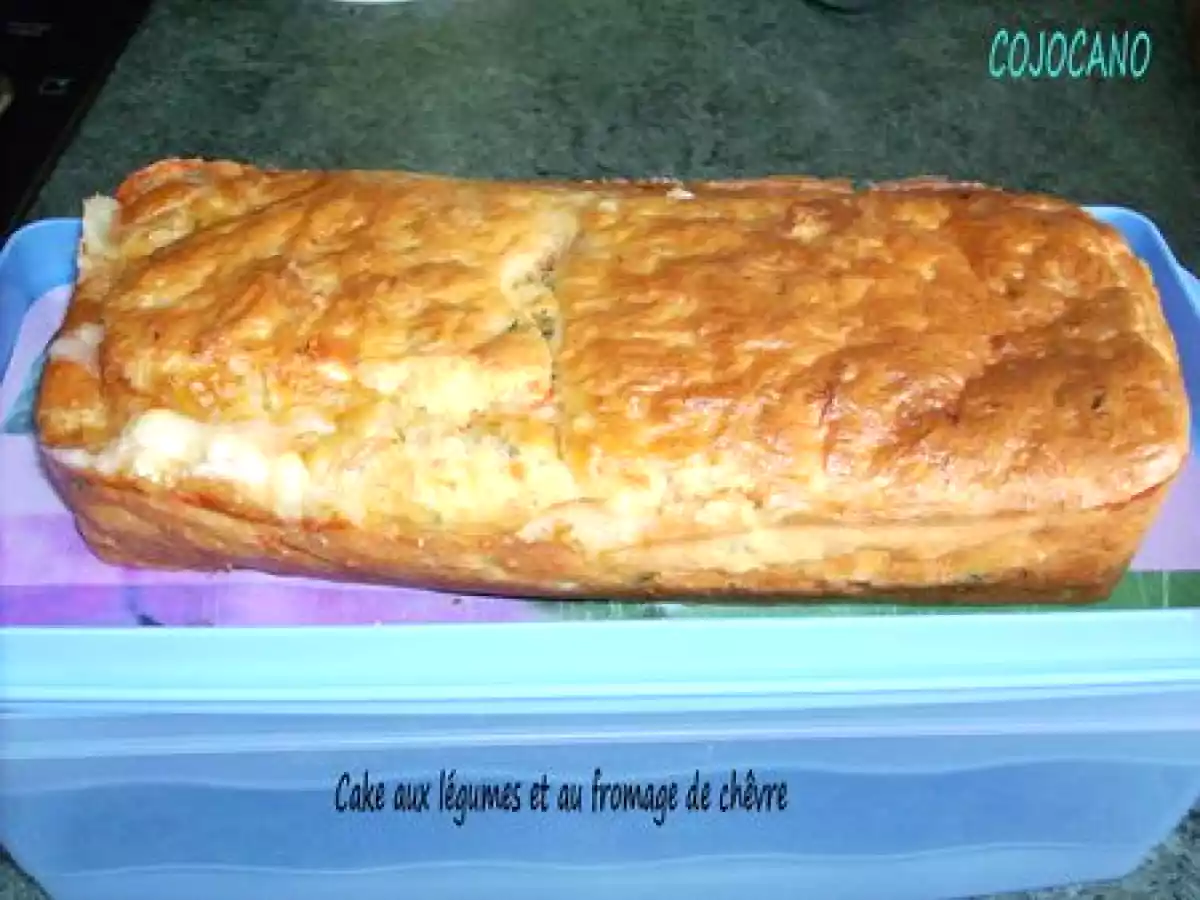 CAKE AUX LEGUMES ET FROMAGE DE CHÊVRE - photo 4