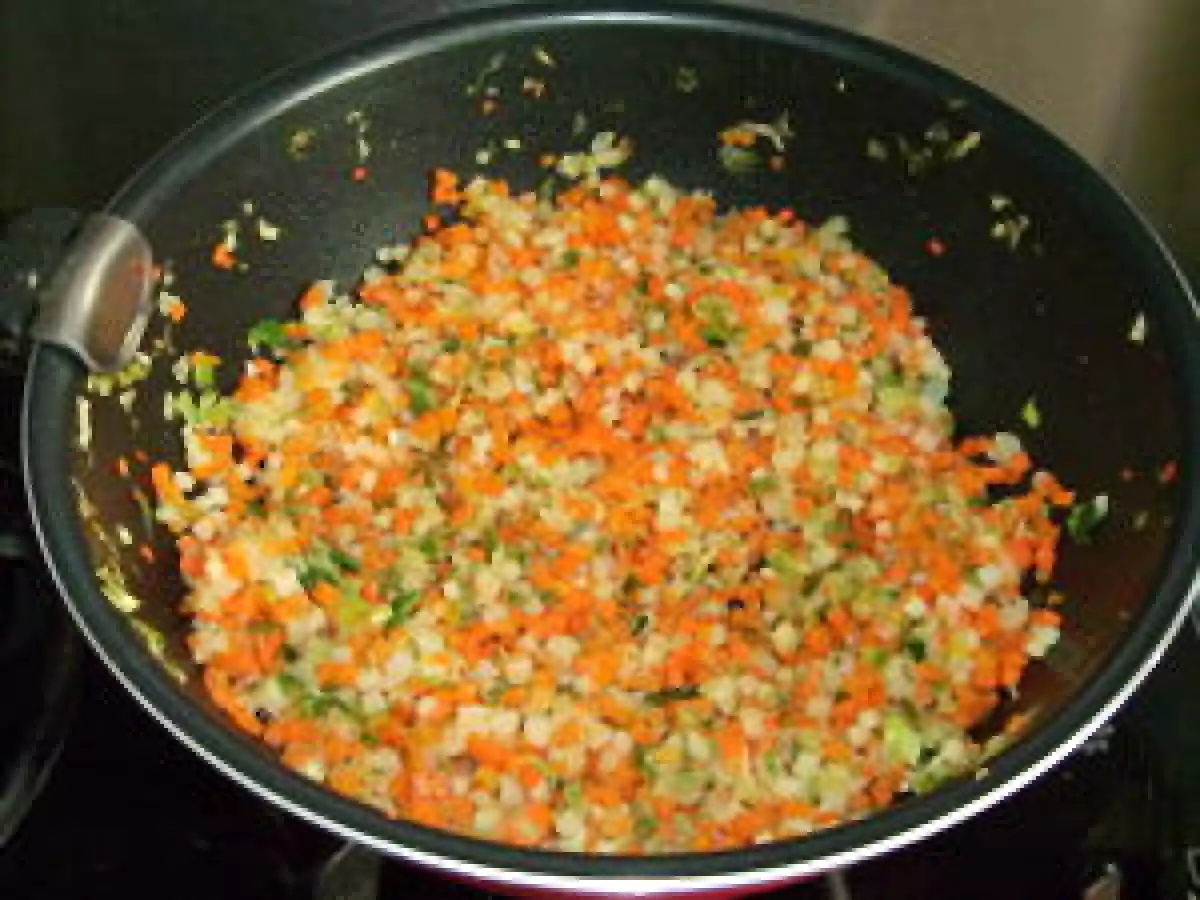 CAKE AUX LEGUMES ET FROMAGE DE CHÊVRE - photo 5