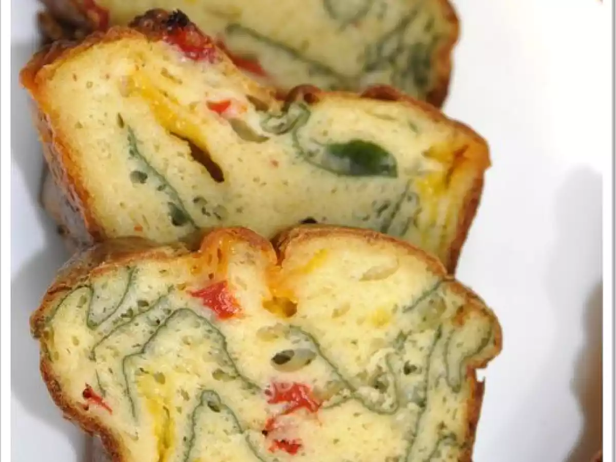 Cake aux Orties et au Poivron