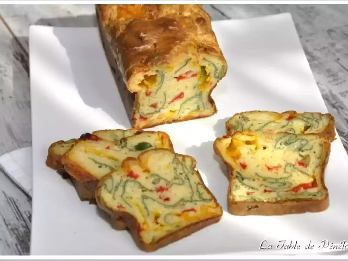 Cake aux Orties et au Poivron - photo 3