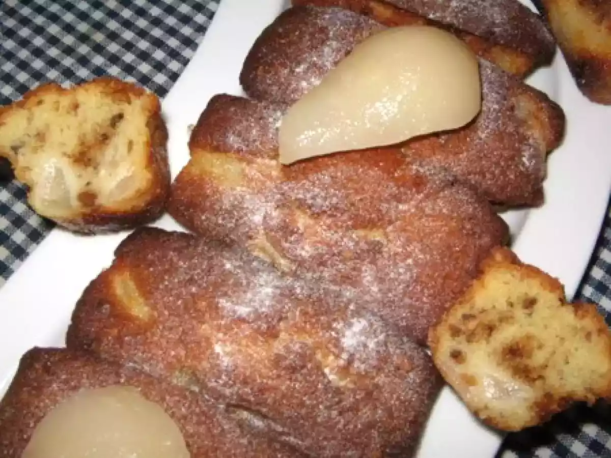 Cake aux poires et pépites a la nougatine - photo 2