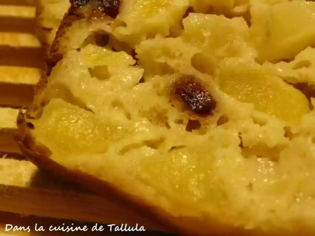 Cake aux pommes et cranberries au miel d'acacia - photo 4