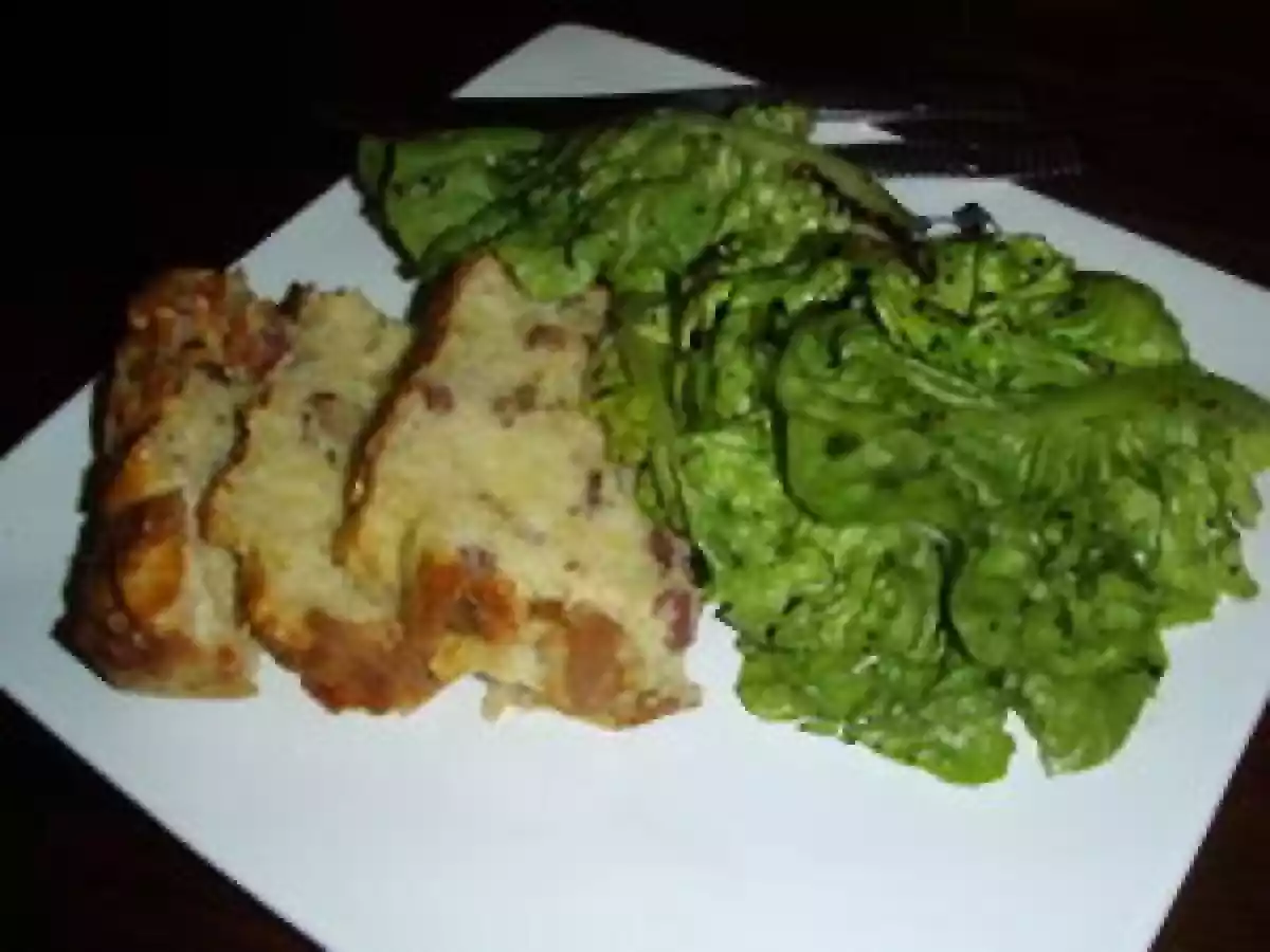 Cake aux pommes, noix et magret... une recette pom de pom! - photo 2