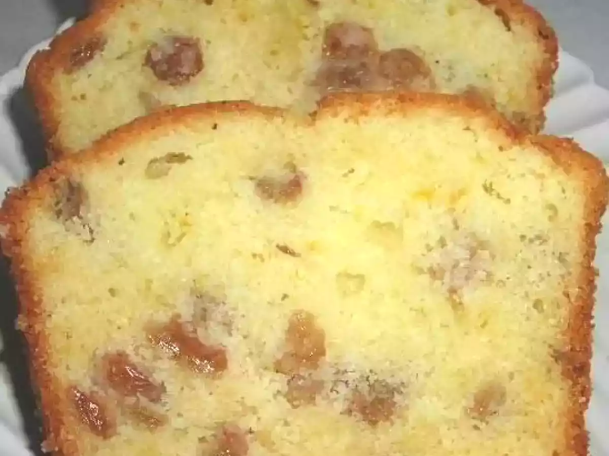 Cake aux raisins secs