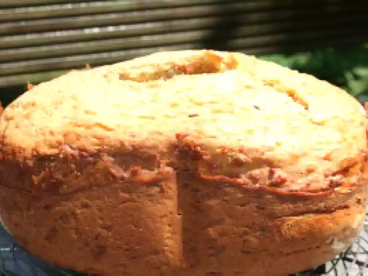 Cake aux sardines et au cumin