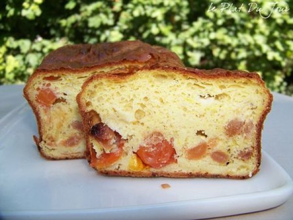Cake Aux Tomates Cerises Et Fromage Frais Au Curry Recette Ptitchef