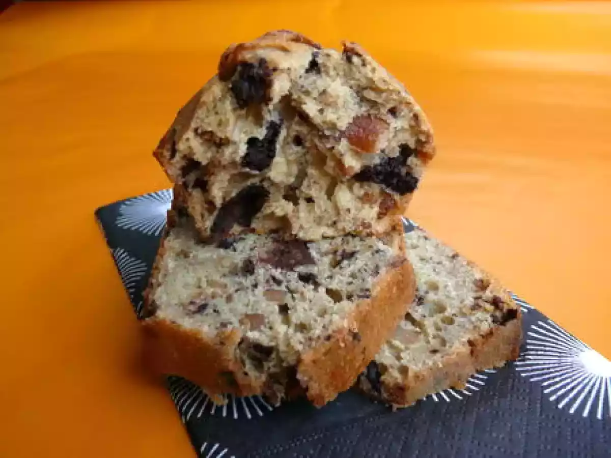 Cake banane- cajou- peanut butter & stracciacella