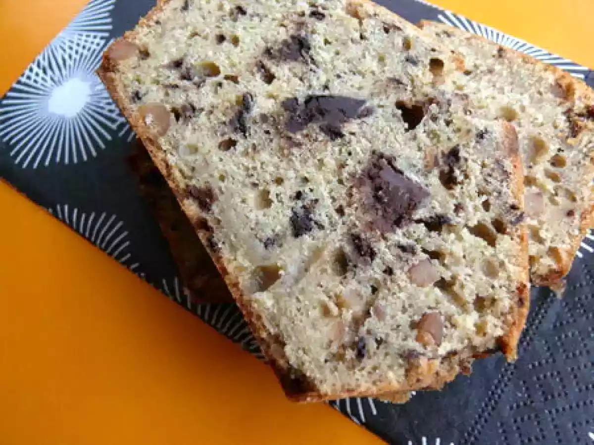 Cake banane- cajou- peanut butter & stracciacella - photo 4