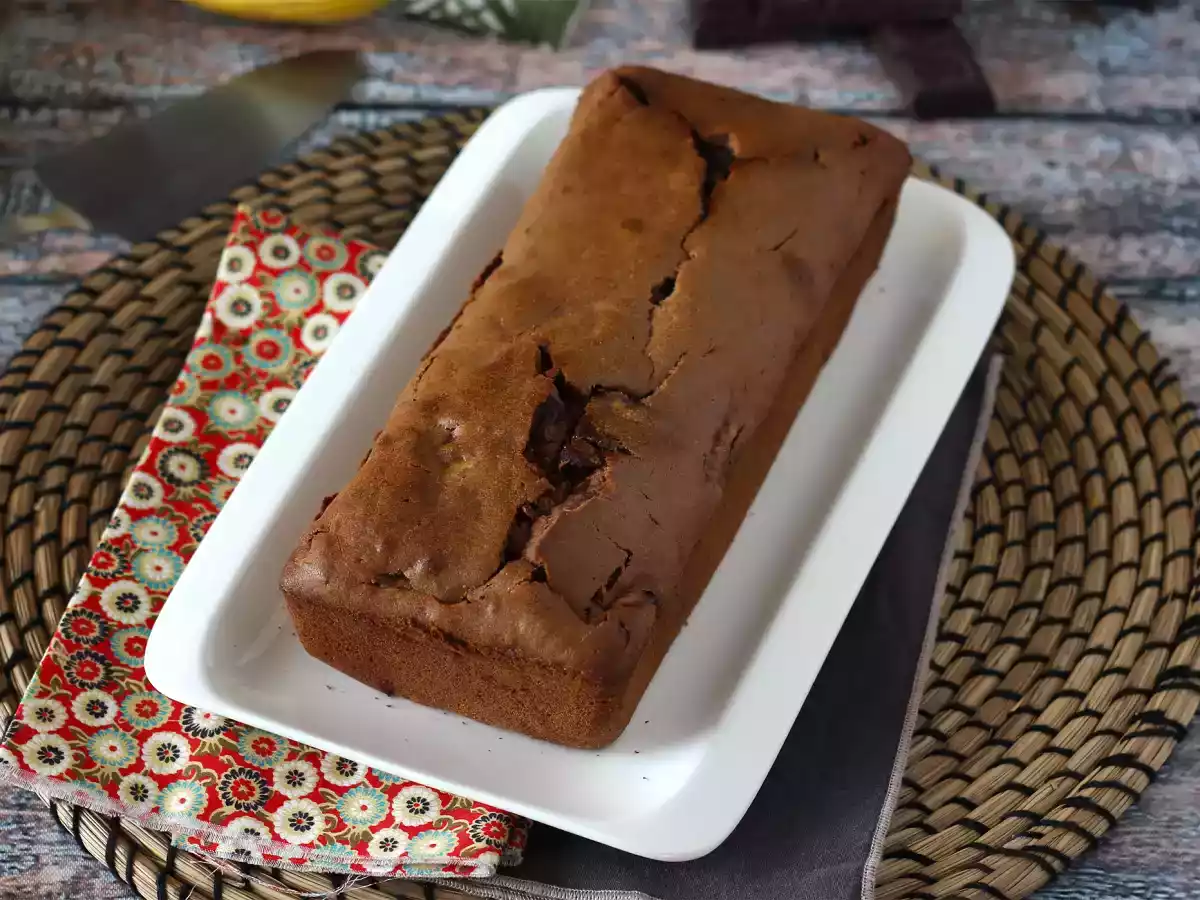 Cake banane et chocolat extra gourmand! - photo 2