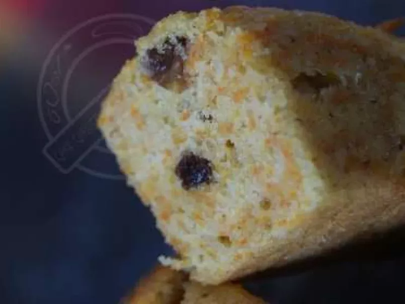 Cake carottes-cannelle-raisins secs