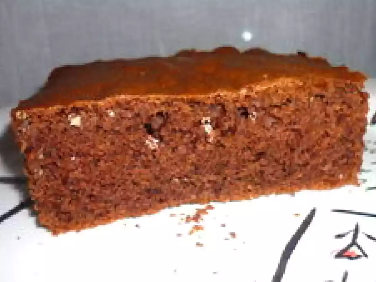 Cake chocolat gingembre.