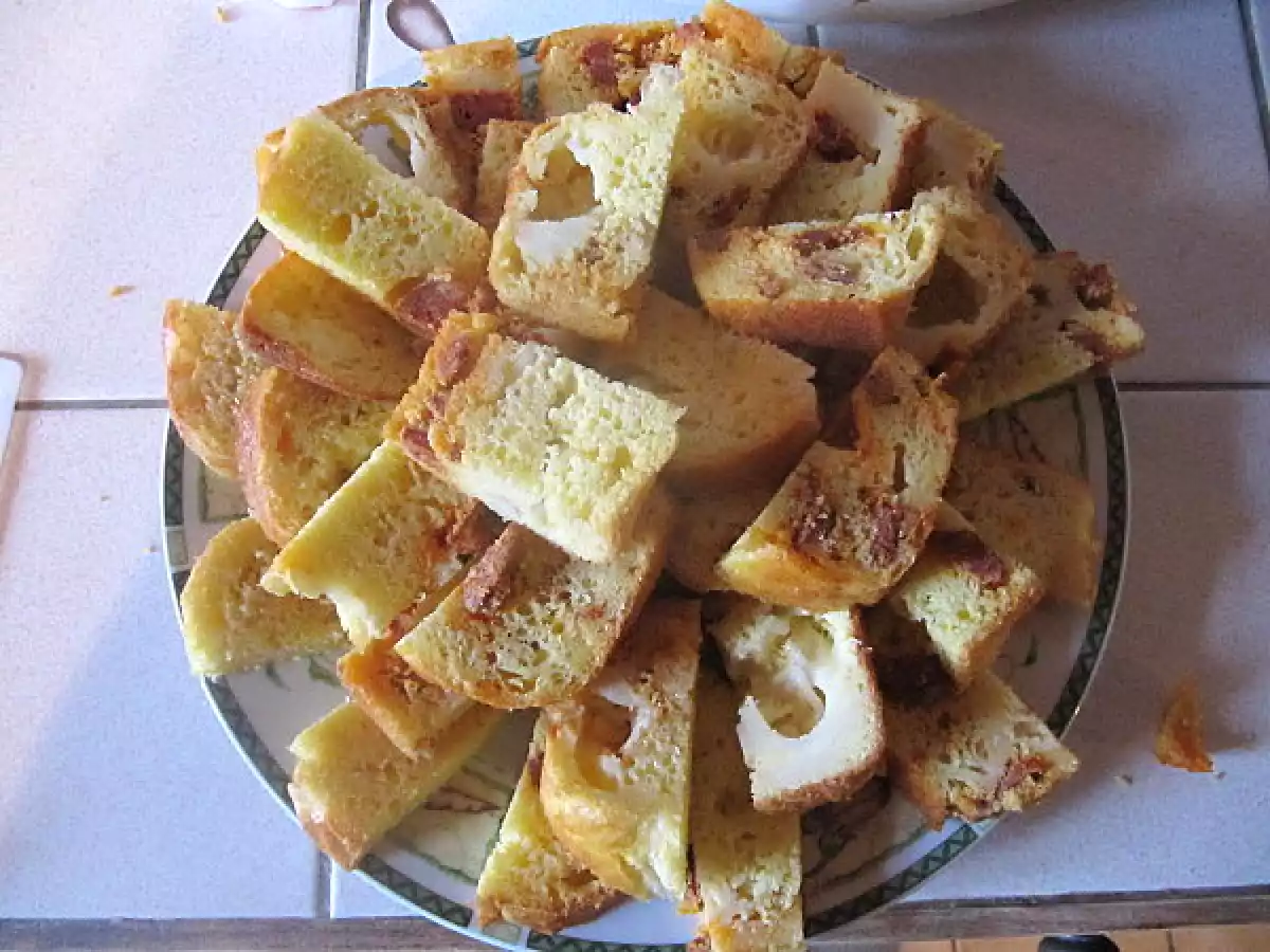 Cake chorizo maroilles