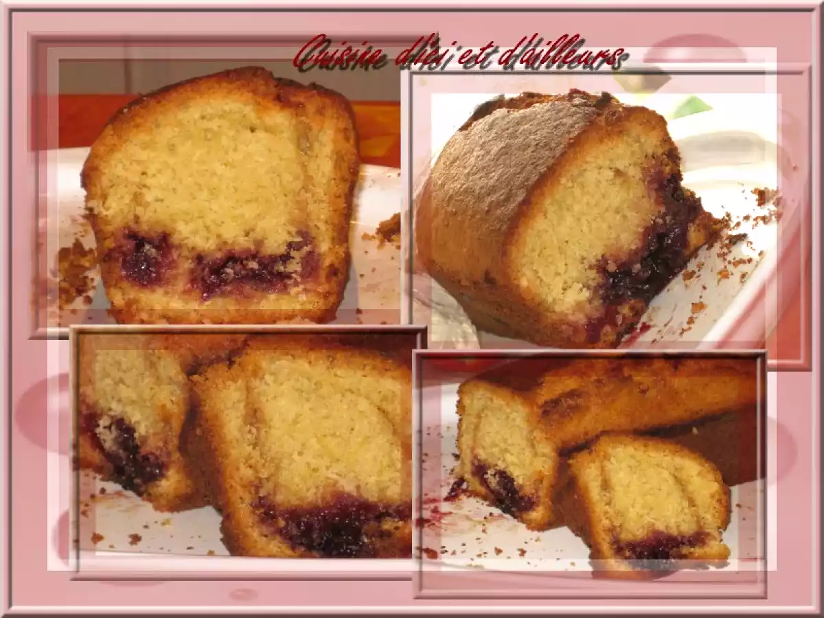 Cake Coco et confiture de griotte - photo 2