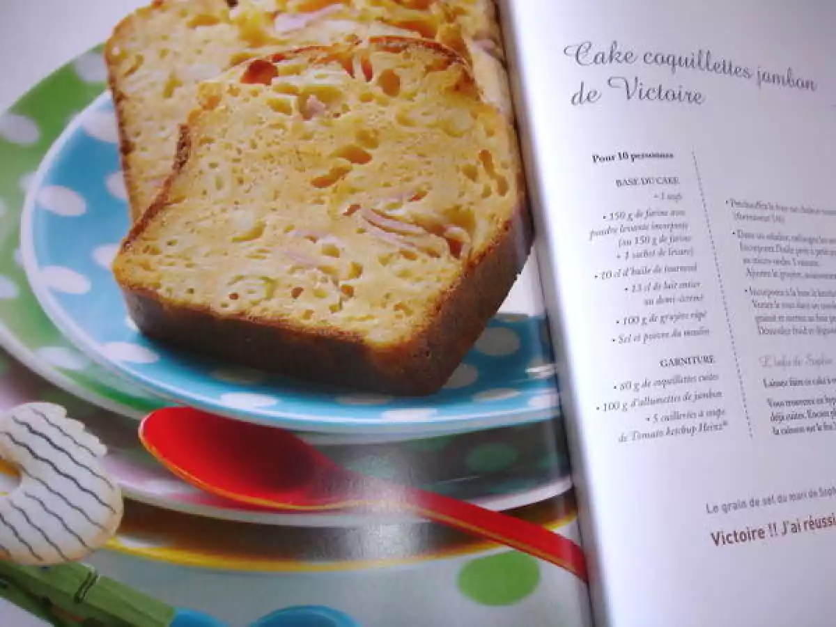 CAKE COQUILLETTES JAMBON DE VICTOIRE