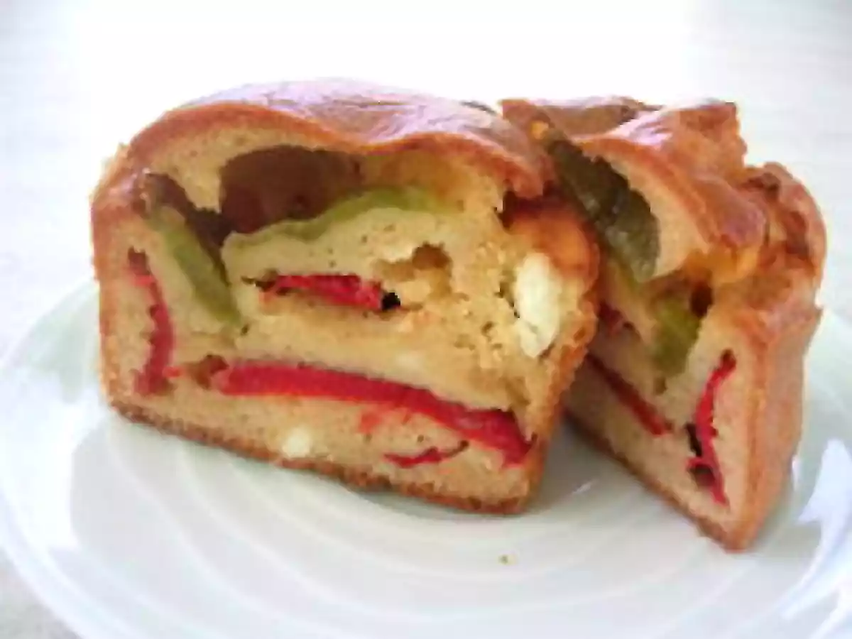 Cake crétois aux poivrons - photo 3