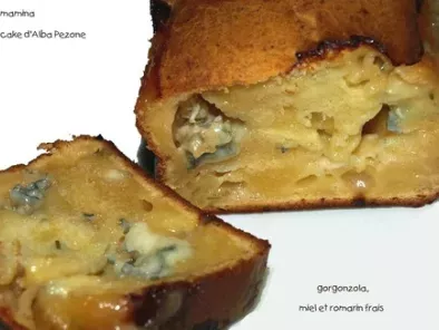 Cake d'Alba Pezone au gorgonzola, miel et romarin, ... - photo 2