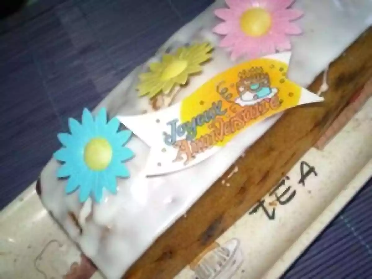 Cake dattes, miel et lait de coco