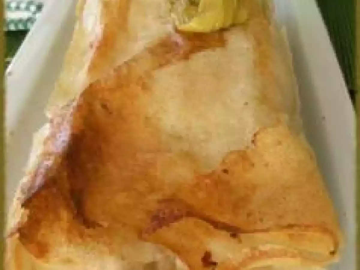 Cake de brick au poulet et aux poireaux - photo 2