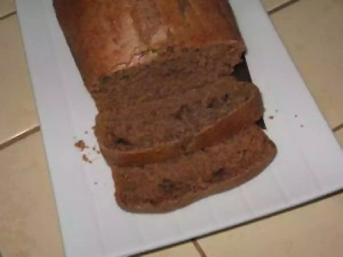 Cake de petit épeautre au chocolat et aux épices
