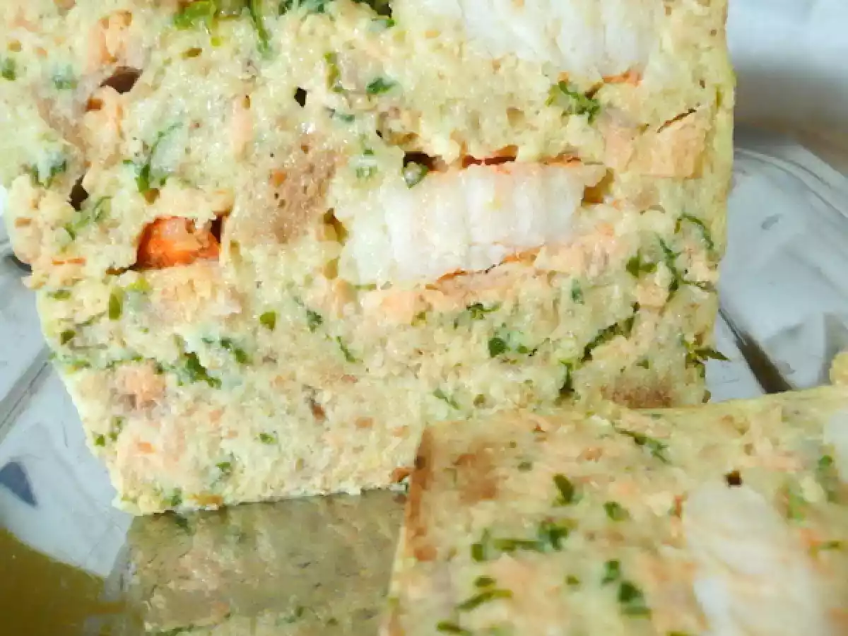 Cake de saumon aux crevettes. - photo 3