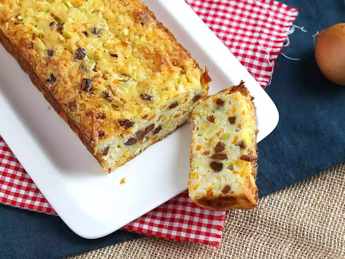 Cake de semoule à la courgette et à la carotte - photo 4