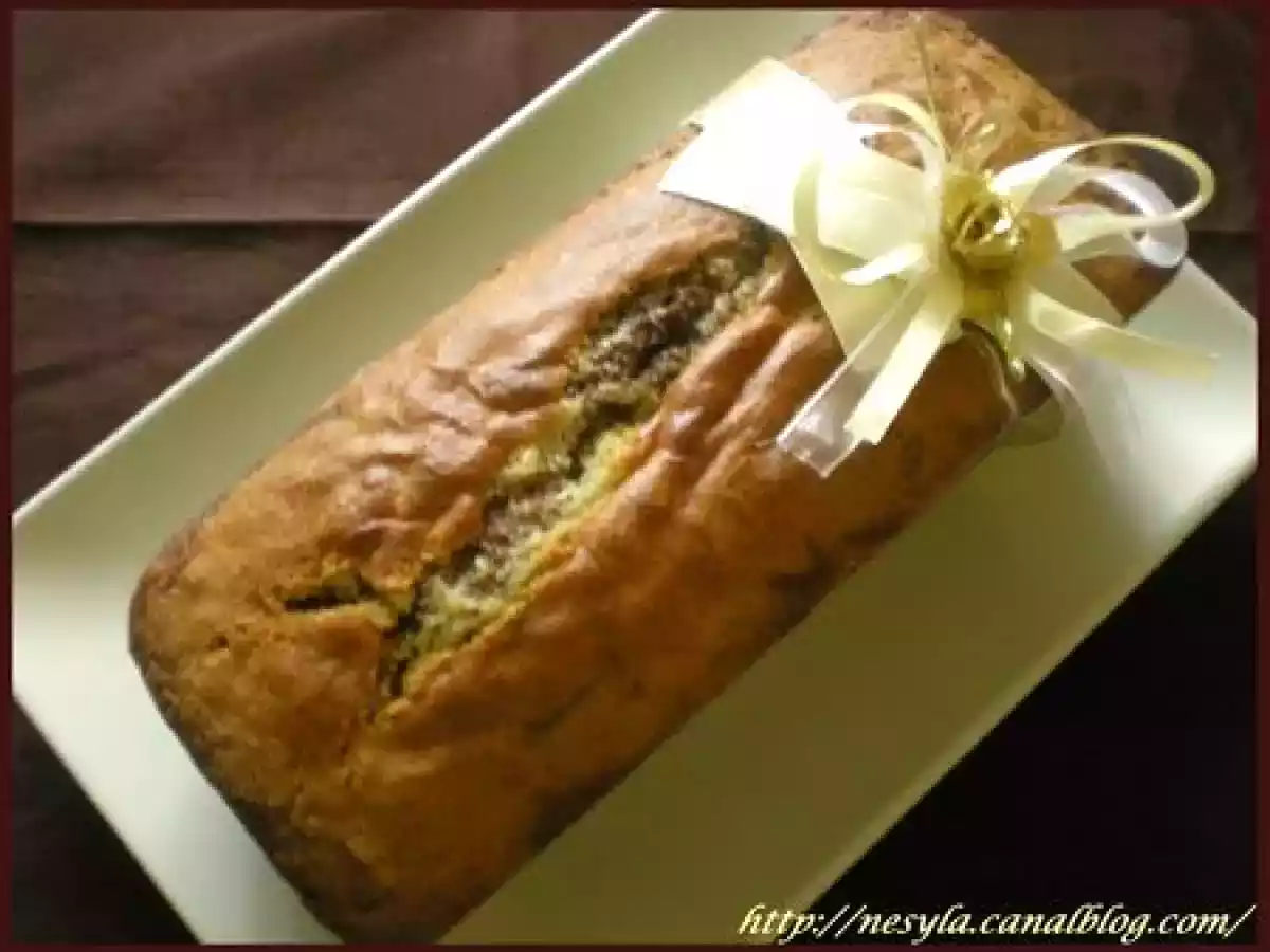 Cake Duo Chocolat Blanc & Chocolat au Lait