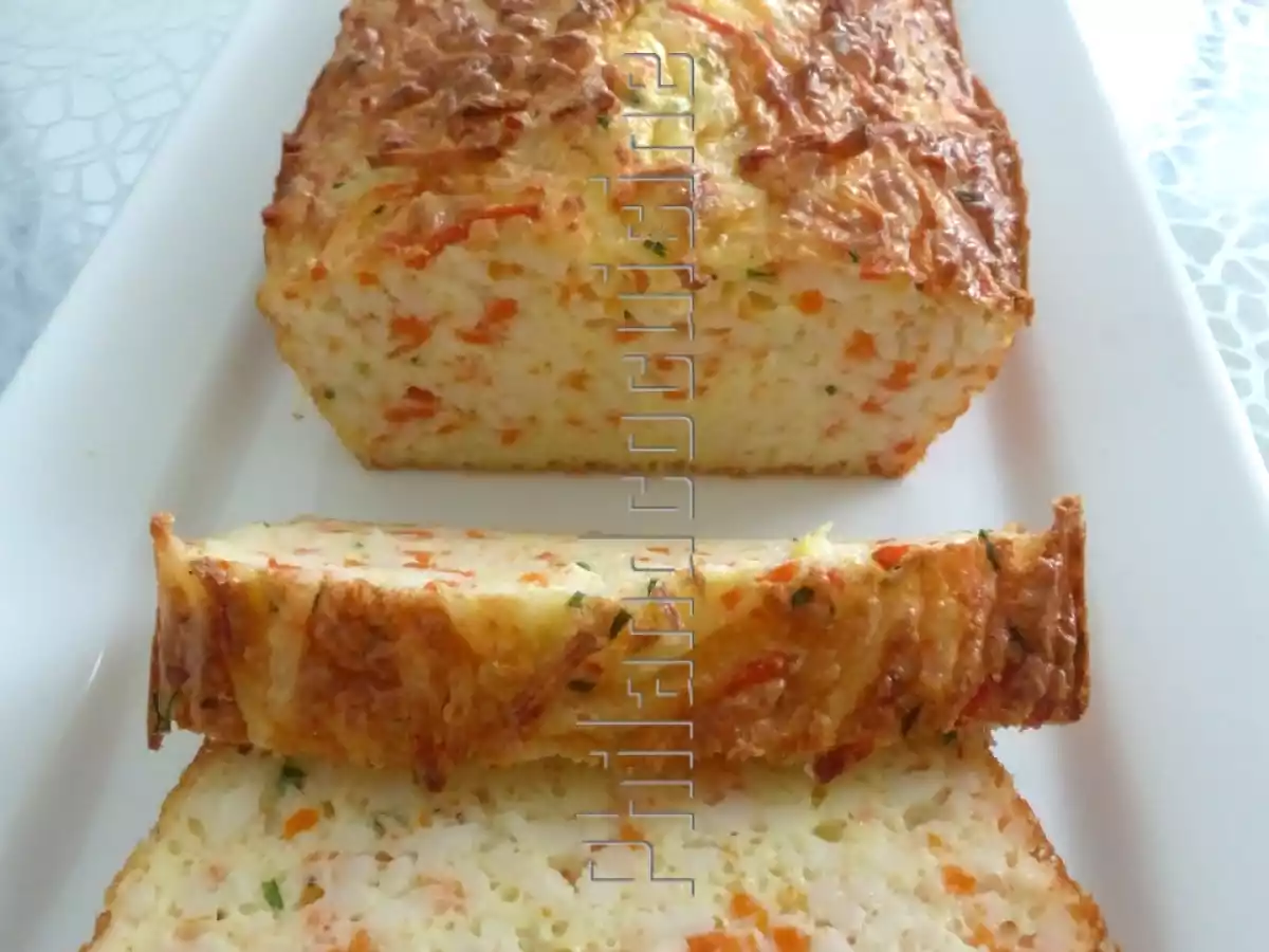 Cake extra moelleux et léger aux miettes de surimi