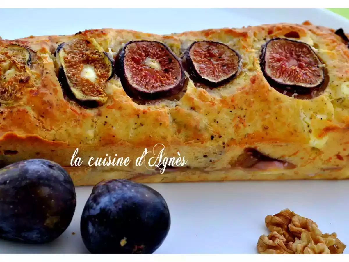 Cake feta figues noix - photo 2