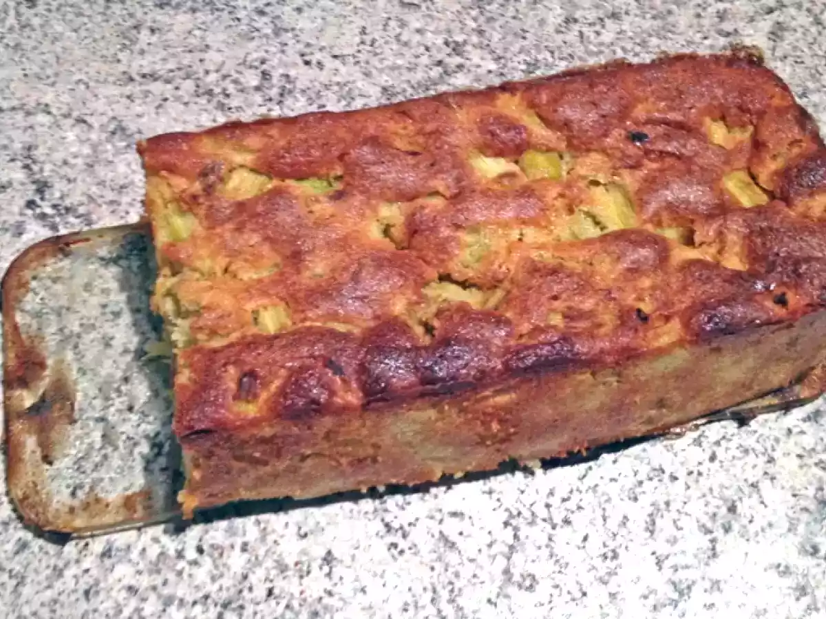 Cake fondant à la rhubarbe - photo 5