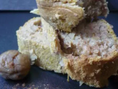 Cake fondant de butternut aux éclats de marrons, photo 2