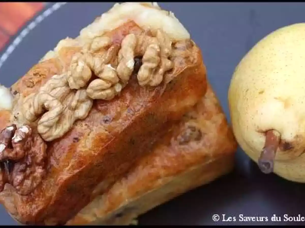 Cake Gorgonzola, poires, noix - photo 2