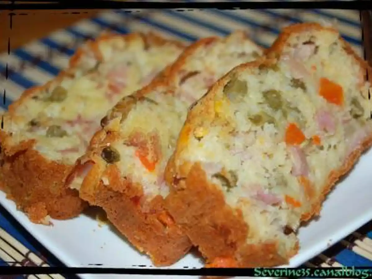 Cake Jambon-Macédoine