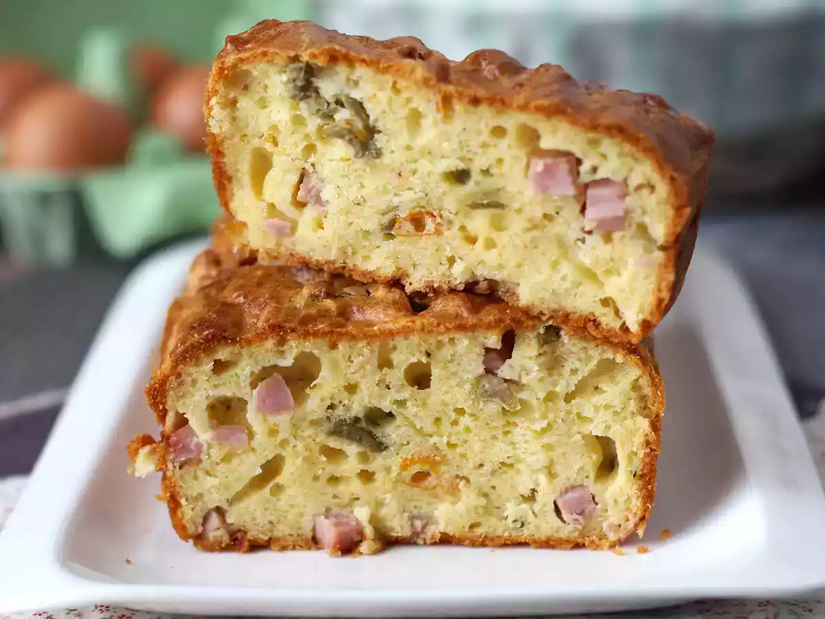 Cake jambon, olives et tomates séchées au skyr - photo 5