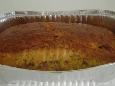 Cake lardons/moutarde