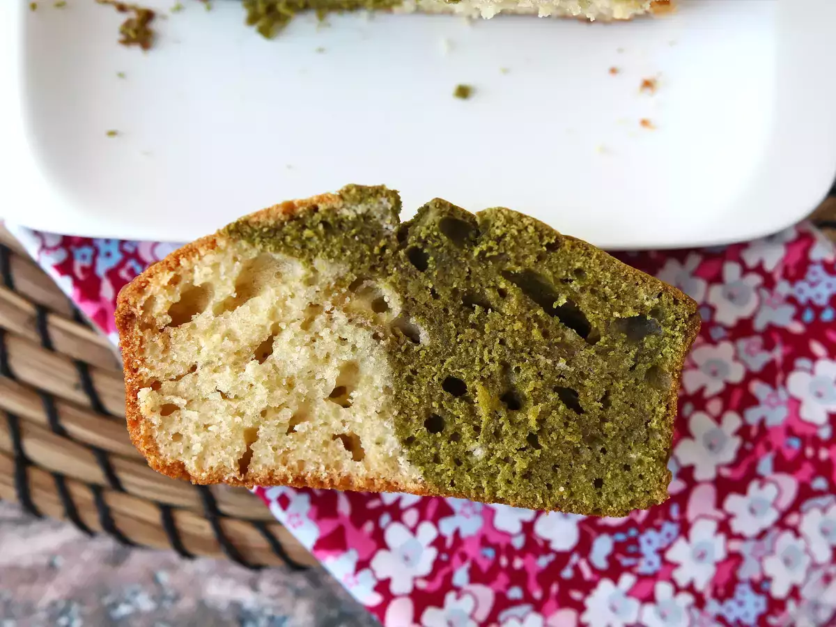 Cake marbré au thé matcha - photo 3