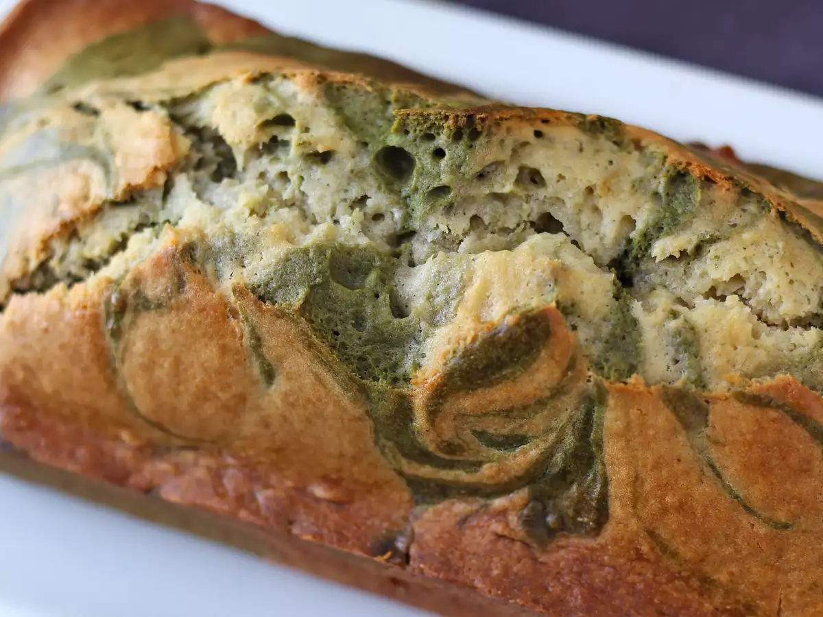 Cake marbré au thé matcha - photo 6