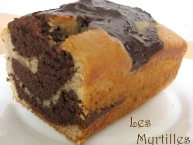 CAKE MARBRE CHOCO-VANILLE (vegan) - photo 2