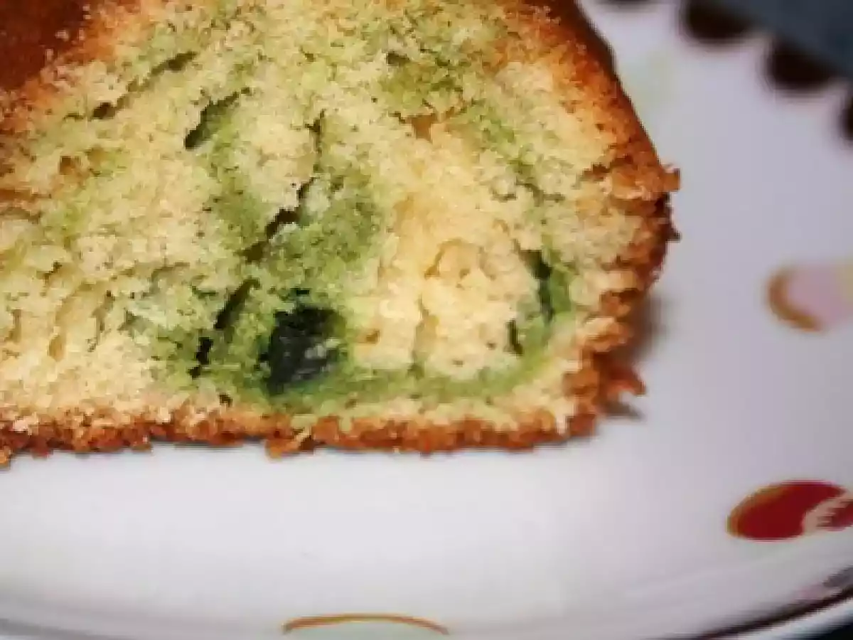 Cake marbré chocolat blanc / pistache - photo 2