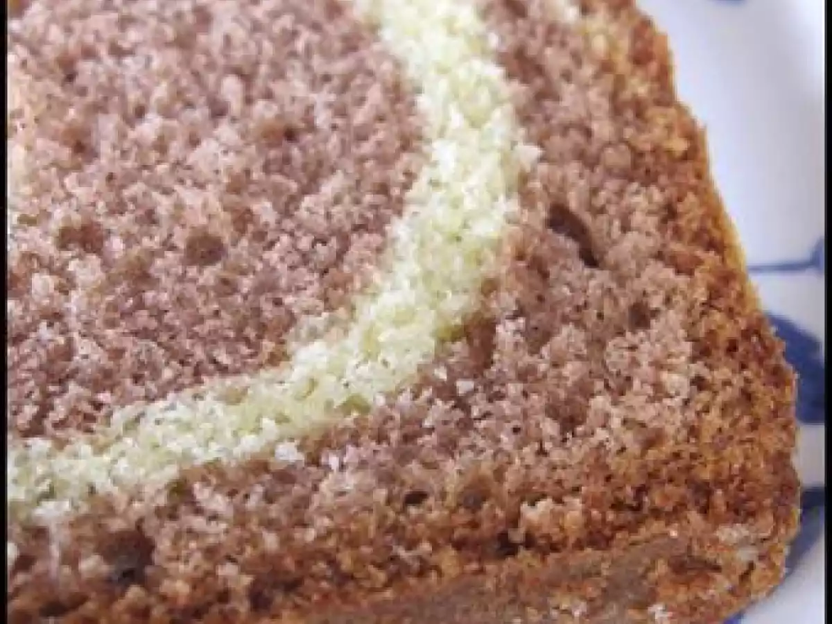 Cake marbré vanille - chocolat - photo 2