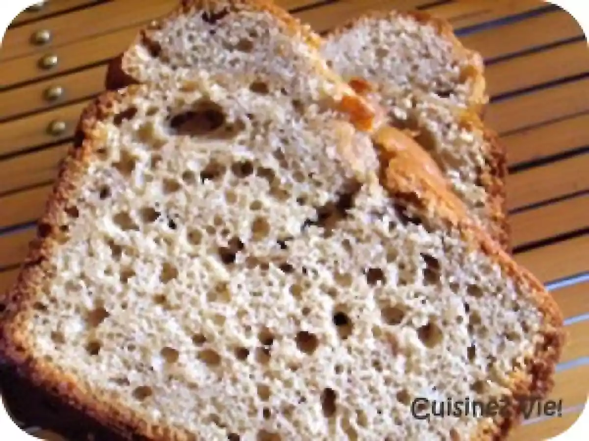 ~ Cake moelleux à la farine de chataigne et à la purée d'amandes ~ - photo 3