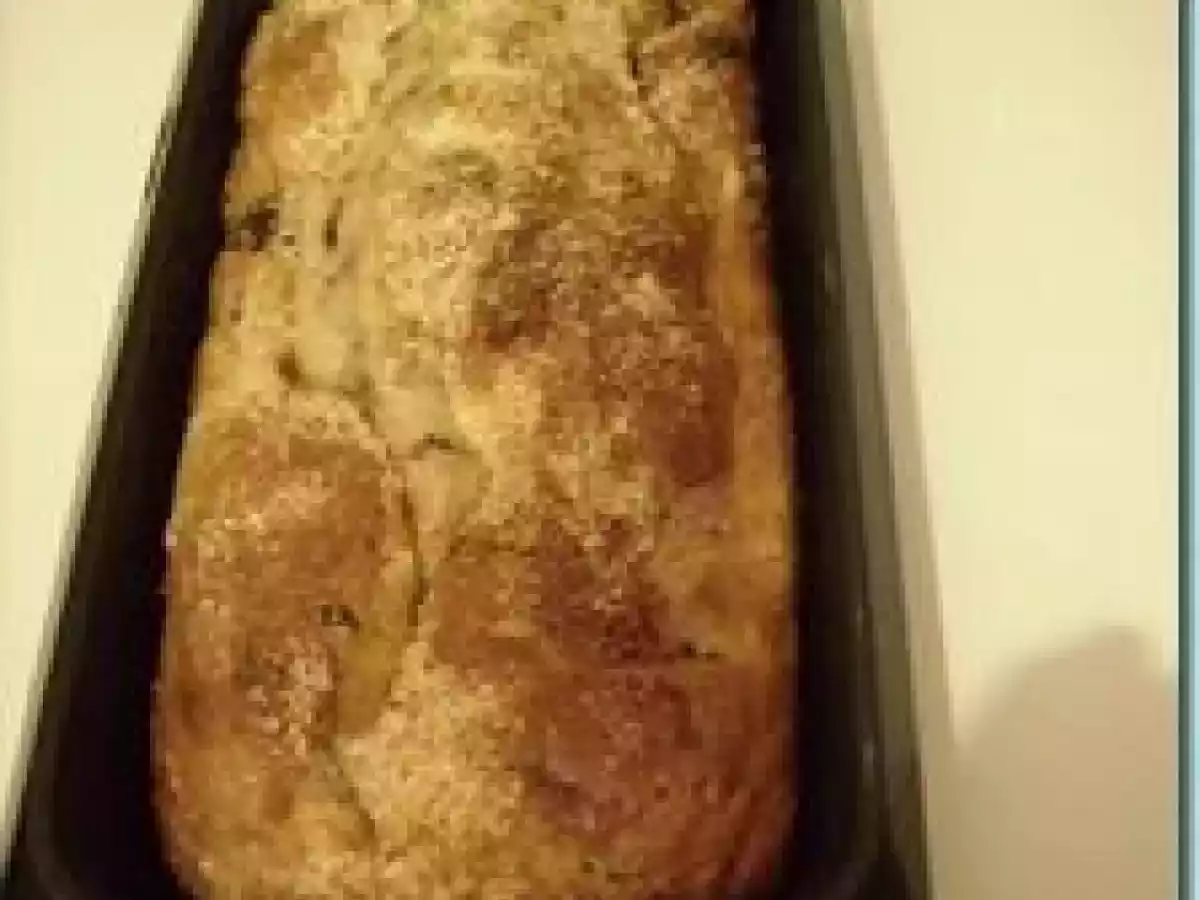 Cake moelleux banane - chocolat