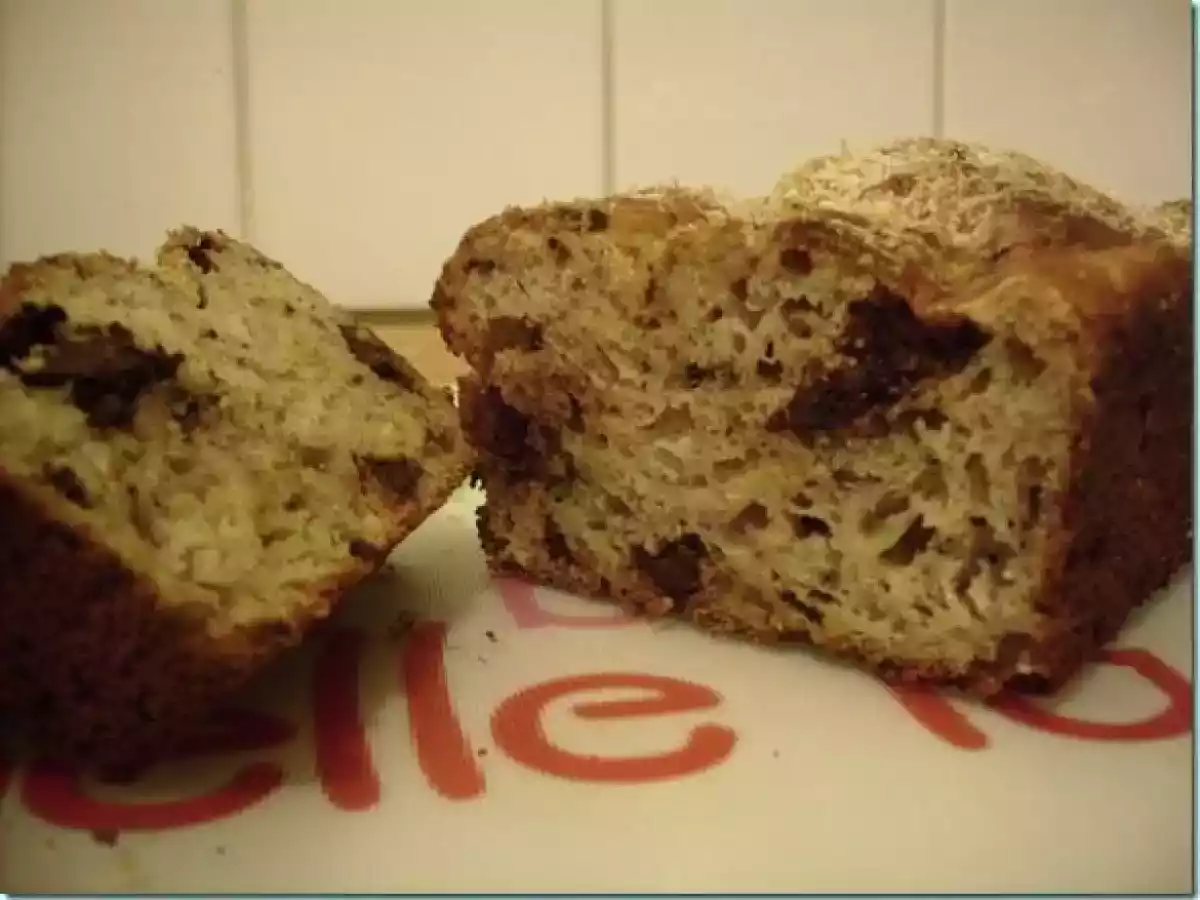 Cake moelleux banane - chocolat - photo 3