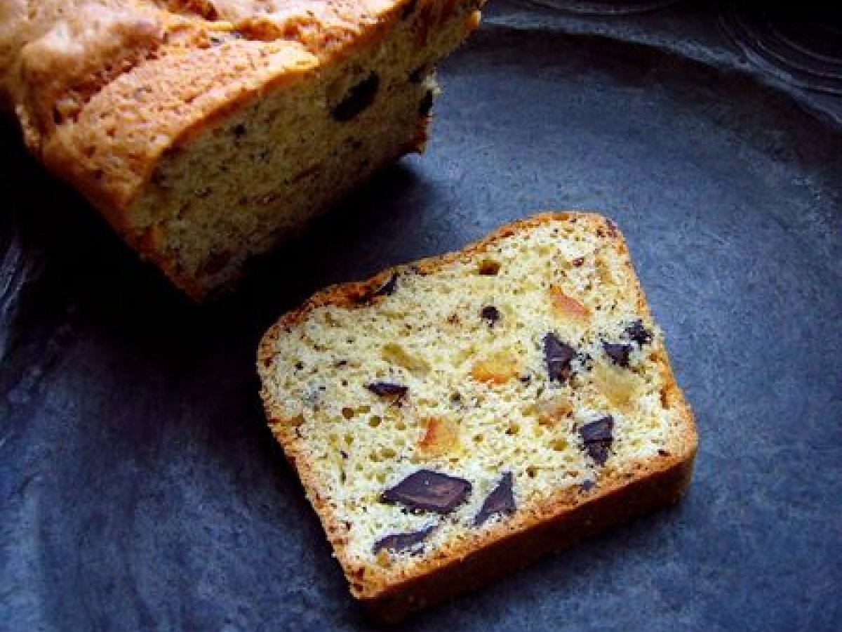 Cake Pepite De Chocolat Et Orange Confite Recette Ptitchef