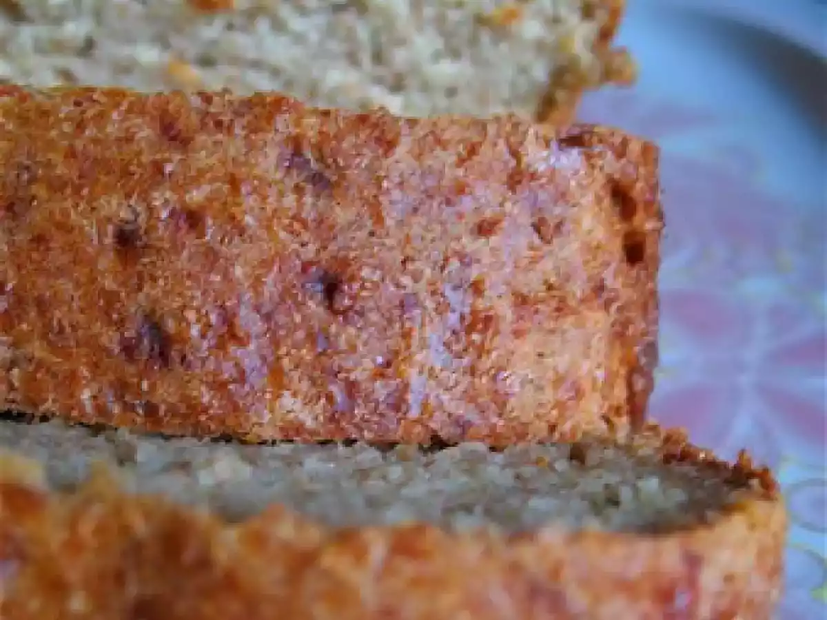 Cake poire et panais au fromage de brebis